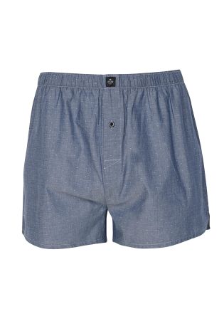 Navy Mix Woven Boxers Four Pack
